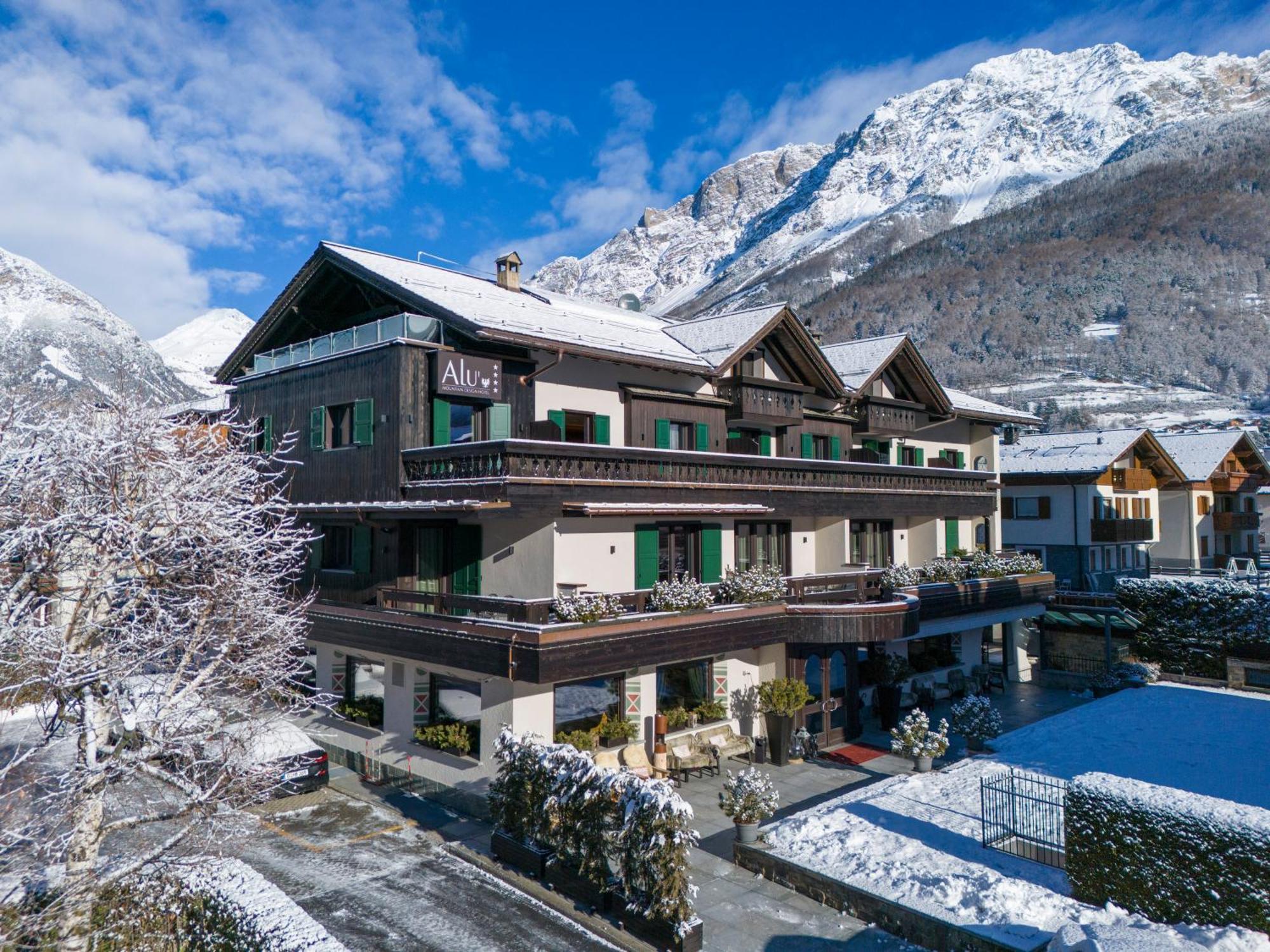 Hotel Alu Mountain Design بورمْيو المظهر الخارجي الصورة